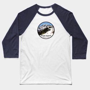 Mount Rainier National Park Paradise Hiking Baseball T-Shirt